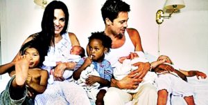 brad-pitt-with-angelina-joile-and-children-images